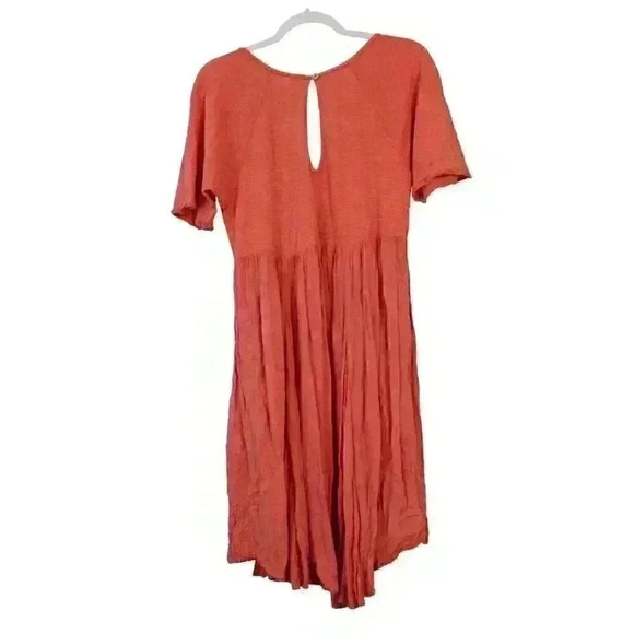 Free People Dress Size Small 100% Cotton Embroidered Flowy Lightweight Boho - Picture 8 of 13